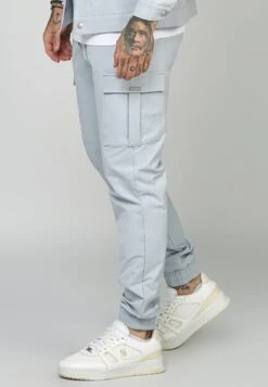 SikSilk UTILITY - Cargohose - Grey -Pier One Verkäufe 00619740ff3b48a7a383a9542e604c2f