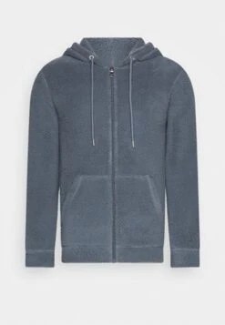 Pier One BORG ZIP-UP JACKET - Fleecejacke - Dark Green -Pier One Verkäufe 011099493b5240efb0f14d67b8673274