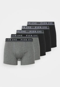 Pier One 5 PACK - Panties - Black/mottled Dark Grey -Pier One Verkäufe 0bef183125834ec58b4062b836afe5ae 1