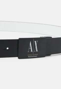 Armani Exchange MAN BELT - Gürtel - Black -Pier One Verkäufe 0d772eb0b8c348ab945763fa7092b002