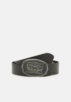 BILLY PLAQUE BELT - Gürtel - Regular Black -Pier One Verkäufe 0e2592c5e06847f990f6e72bf692ec60 1