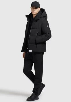 Khujo TURREL - Winterjacke - Schwarz -Pier One Verkäufe 1174ce0581bf4ecdb374f15d1903f1b8