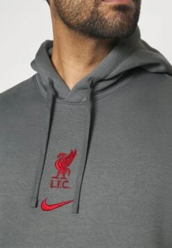 Nike Performance LIVERPOOL FC CLUB HOODIE - Sweatshirt - Smoke Grey/tough Red -Pier One Verkäufe 18d60969096247ceb51a3270b0d746f9