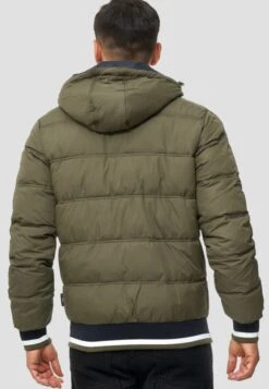 Indicode Jeans REGULAR FIT - Winterjacke - Dark Green -Pier One Verkäufe 1d031490eb584e79a8549d4667d118e8
