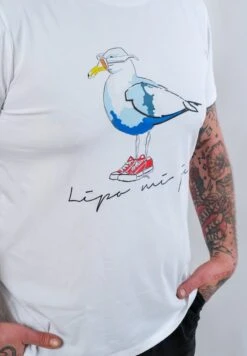 SUMMER - LIPO MI JE - T-Shirt Print - White -Pier One Verkäufe 217b80b2bd564e299533727974fe06e6