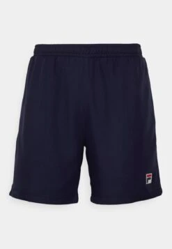 Fila LEON - Kurze Sporthose - Navy -Pier One Verkäufe 309001e3346841b899c9d0e856f44dc4