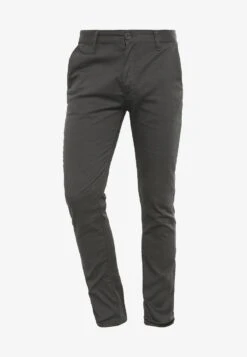 Pier One SLIM FIT CHINO - Chino - Dark Grey -Pier One Verkäufe 33663e7d56c4433b9128b48901c67acf