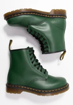 Dr. Martens 1460 BOOT - Schnürstiefelette - Green Smooth -Pier One Verkäufe 37ac347749734cc18abb44c6e1638015