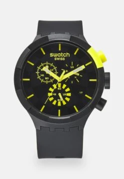 Swatch RACING PLEASURE - Chronograph - Black/yellow -Pier One Verkäufe 44c561a4591944399d217a24041af52f 1