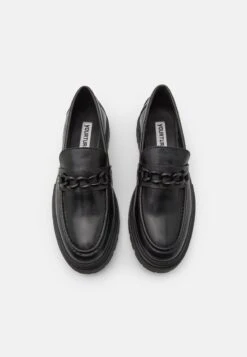 YOURTURN LEATHER UNISEX - Slipper - Black -Pier One Verkäufe 4d6a6cae54dc4cc5a1fefccb38213e46