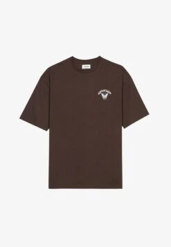 YOURTURN UNISEX - T-Shirt Print - Brown -Pier One Verkäufe 5e6d4060e8814275884cf00339b1c1a3