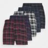 Pier One 5 PACK - Boxershorts - Black /dark Blue /dark Green -Pier One Verkäufe 67b1fc9b7b794ef8884c4a69cb3b9c60