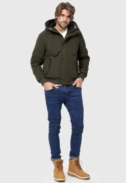 Indicode Jeans ALBANY - Winterjacke - Army -Pier One Verkäufe 685fc310818740e08e15194af87a12bd 1
