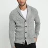 Pier One Strickjacke - Mottled Dark Grey -Pier One Verkäufe 6b72e6eb7c8c463ebf030f5268848726