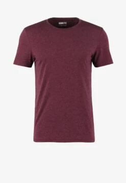 Pier One T-Shirt Basic - Bordeaux Melange -Pier One Verkäufe 70d93fbfbfcb418dbb72dc1b82e9413f