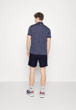 Fila LEON - Kurze Sporthose - Navy -Pier One Verkäufe 7eacfed5de6c4de1b8827ad455e2466f