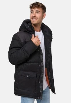 Indicode Jeans KREM - Winterjacke - Black -Pier One Verkäufe 8439f58b77ba40508edaadc15c066937