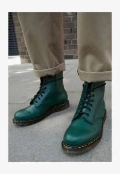Dr. Martens 1460 BOOT - Schnürstiefelette - Green Smooth -Pier One Verkäufe 8f0f0754f0f54b599c78a4233ef1b4bf
