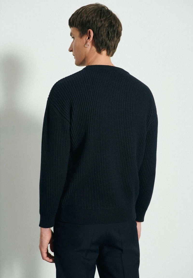 Strickpullover - Navy 4 Strickpullover - Navy – Bild 2