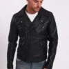 LE TEMPS DES CERISES LAMBERT - Lederjacke - Black -Pier One Verkäufe 91e31bbe9bc242b5bea263e28b3fc70f
