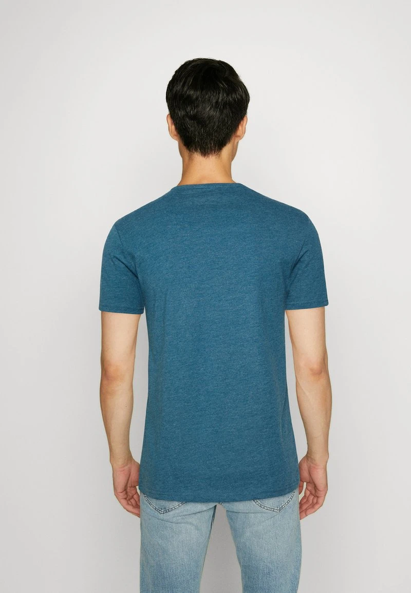 Pier One 5 PACK - T-Shirt Basic - Mottled Blue/light Green/off-white 5 Pier One 5 PACK - T-Shirt Basic - Mottled Blue/light Green/off-white – Bild 3