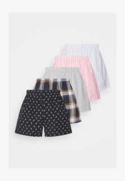 Pier One 5 PACK - Boxershorts - Blue/dark Blue/pink - -Pier One Verkäufe 9fb699084db745fb82f3afe419449e07