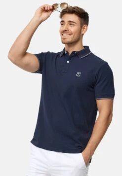 Indicode Jeans WALLO - Poloshirt - Navy -Pier One Verkäufe a1d3148db20e415d8db096793e672386 1