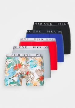 Pier One 5 PACK - Panties - Black/red/light Blue -Pier One Verkäufe a98897e57c8d47b7b55c29b01d1c9606