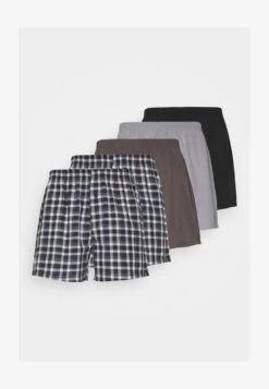 Pier One 5 PACK - Boxershorts - Grey -Pier One Verkäufe abc2677e29204b66b44e246719f6eeb4