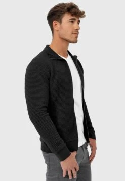Indicode Jeans BERMIE - Sweatjacke - Black -Pier One Verkäufe b8e0b0cb20054b09aa21a3c7b58a883c