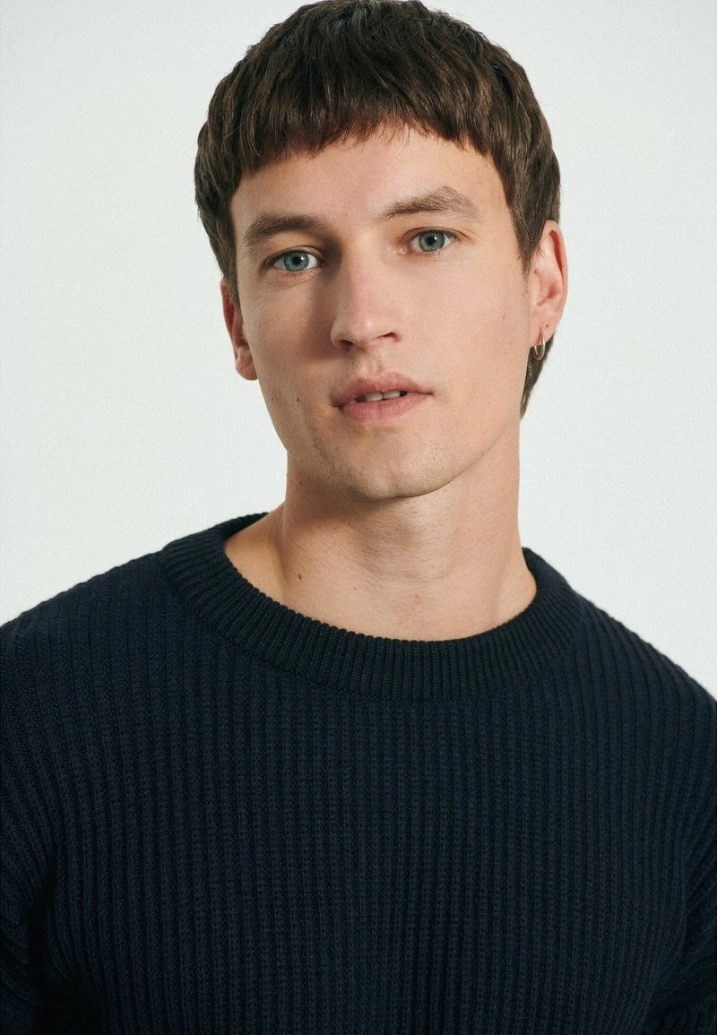 Strickpullover - Navy 6 Strickpullover - Navy – Bild 4