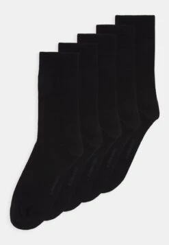 YOURTURN 5PACK - Socken - Black -Pier One Verkäufe b9a5b5d8a4f34dd6bb71e9124320d150
