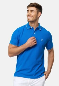 Indicode Jeans WALLO - Poloshirt - Skydiver -Pier One Verkäufe c9fd142bc82b4d15977fc460578faf01 1