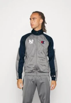 Champion NEW YORK YANKEES TRACKSUIT - Trainingsanzug - Grey/dark Blue -Pier One Verkäufe cd9bf984cf0140348c03213a53b70006