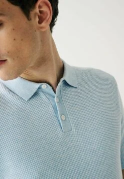 Next TEXTURED STANDARD - Poloshirt - Blue -Pier One Verkäufe d37d6a62e83a4a2b980bc48ee5a4ab06