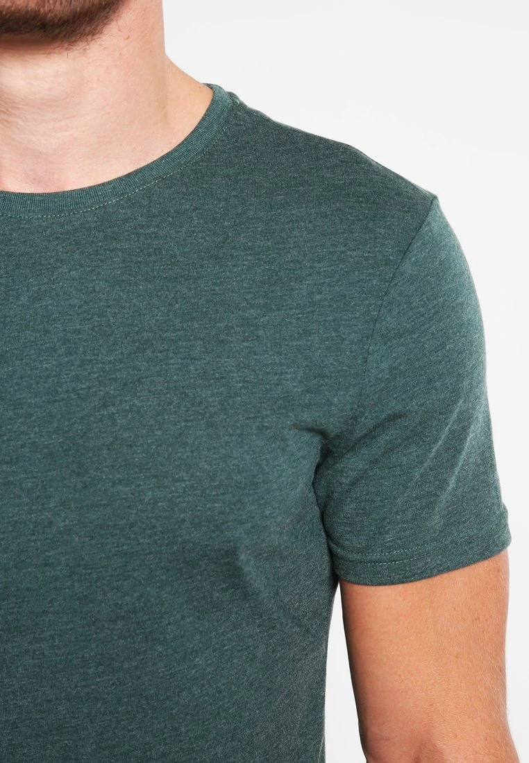 Pier One T-Shirt Basic - Green Melange 8 Pier One T-Shirt Basic - Green Melange – Bild 6