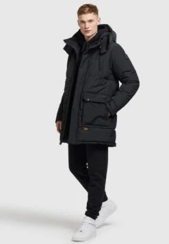 Khujo VIVAS - Wintermantel - Schwarz -Pier One Verkäufe dc375b9ec6084a70bed64cad1644e086