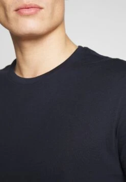 Pier One 2 PACK - T-Shirt Basic - White/dark Blue -Pier One Verkäufe de6827f8d2cf4a2c856d09a9d7f8109d