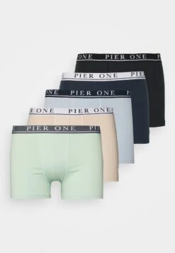 Pier One 5 PACK - Panties - Beige/light Green/black -Pier One Verkäufe e0908b74d58443eca85f261ae7c2aa9f