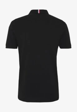 Pier One TRICOLORE TRIM POLO - Poloshirt - Black -Pier One Verkäufe e5df0f317d484d3e9ffb98ed2a328ff2