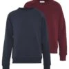 Pier One 2 PACK - Sweatshirt - Dark Blue/bordeaux -Pier One Verkäufe e8ca40f9b80c4f6f9ec83d1f66be0f35