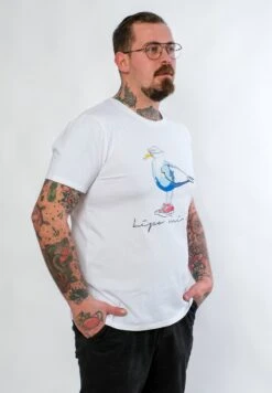 SUMMER - LIPO MI JE - T-Shirt Print - White -Pier One Verkäufe eb3c7e75e95d4095abf5aa6781ec05fa