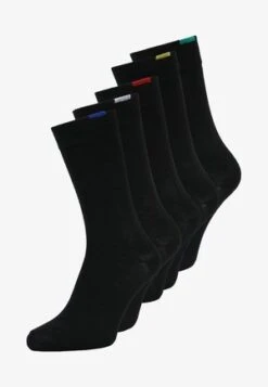 Pier One 5 PACK - Socken - Black -Pier One Verkäufe f21d8127776a475ba07c632297fb0342